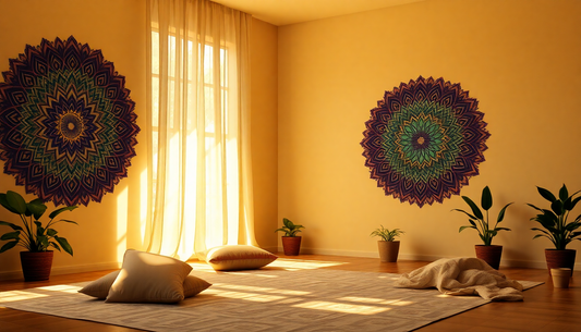 Elevate Your Space: Infusing Spiritual Serenity with Mandala Designs